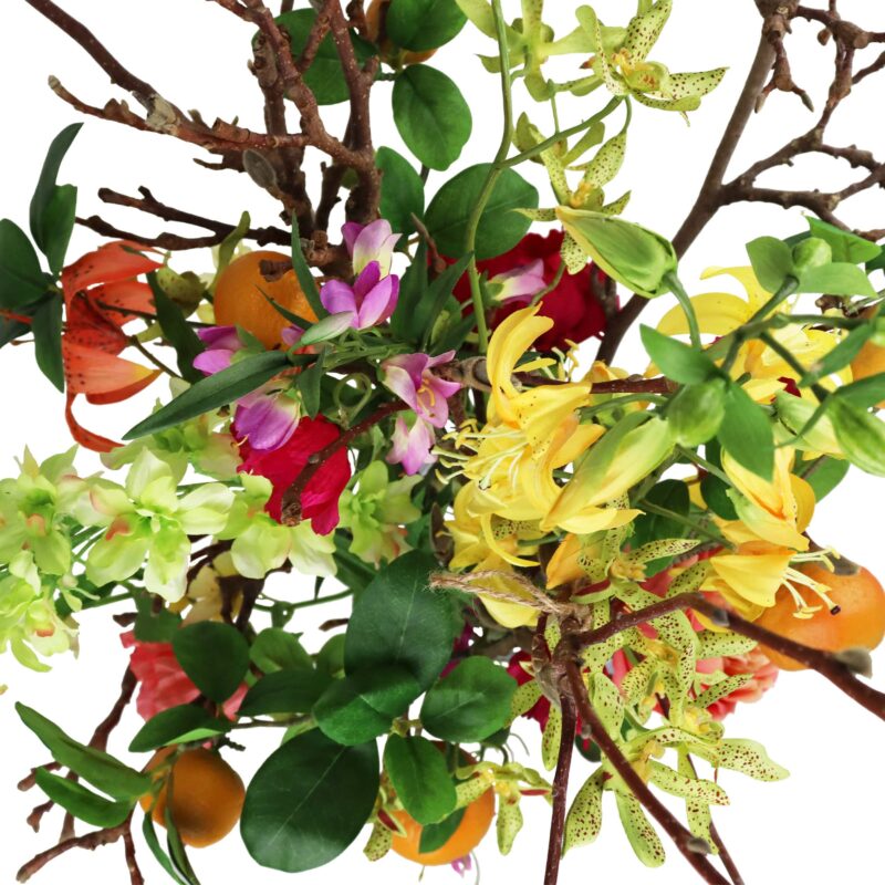 Zijden bloemen Bont plukboeket - Afbeelding 2